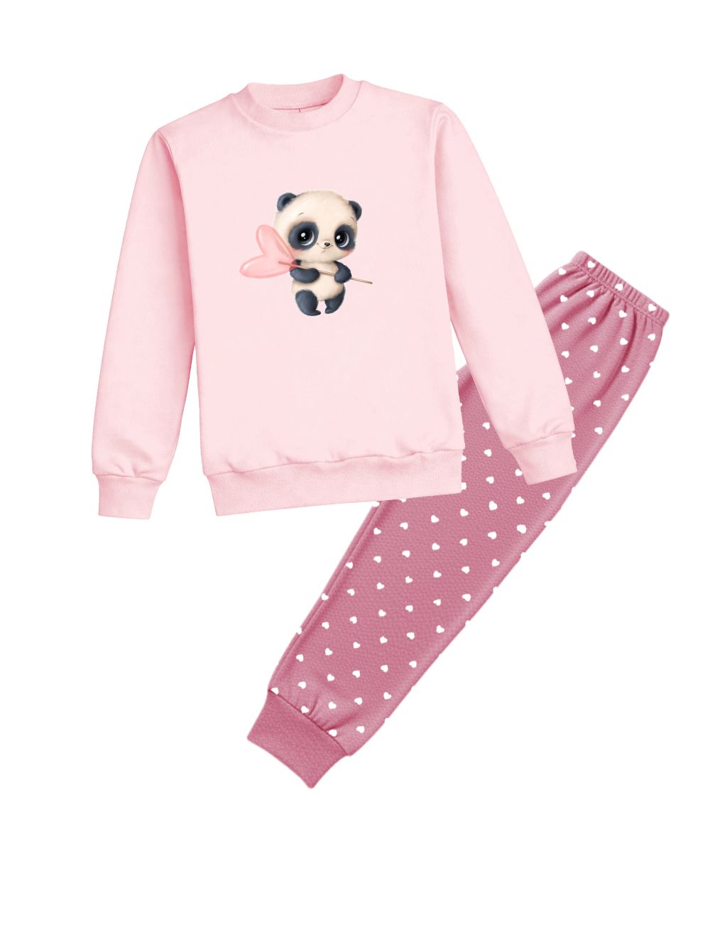 Women's pyjamas CUTE PANDA long sleeves