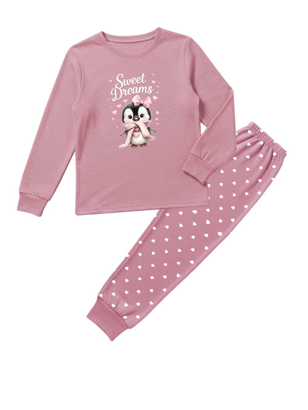 Women's pyjamas CUTE PENGUIN long sleeves