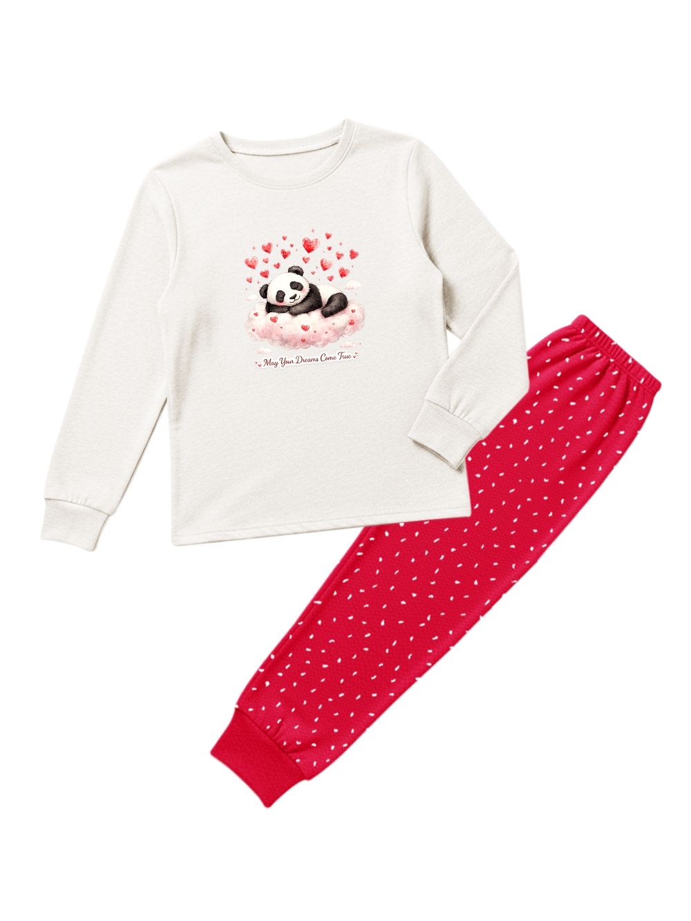 Women's pyjamas PANDA DREAMS long sleeves