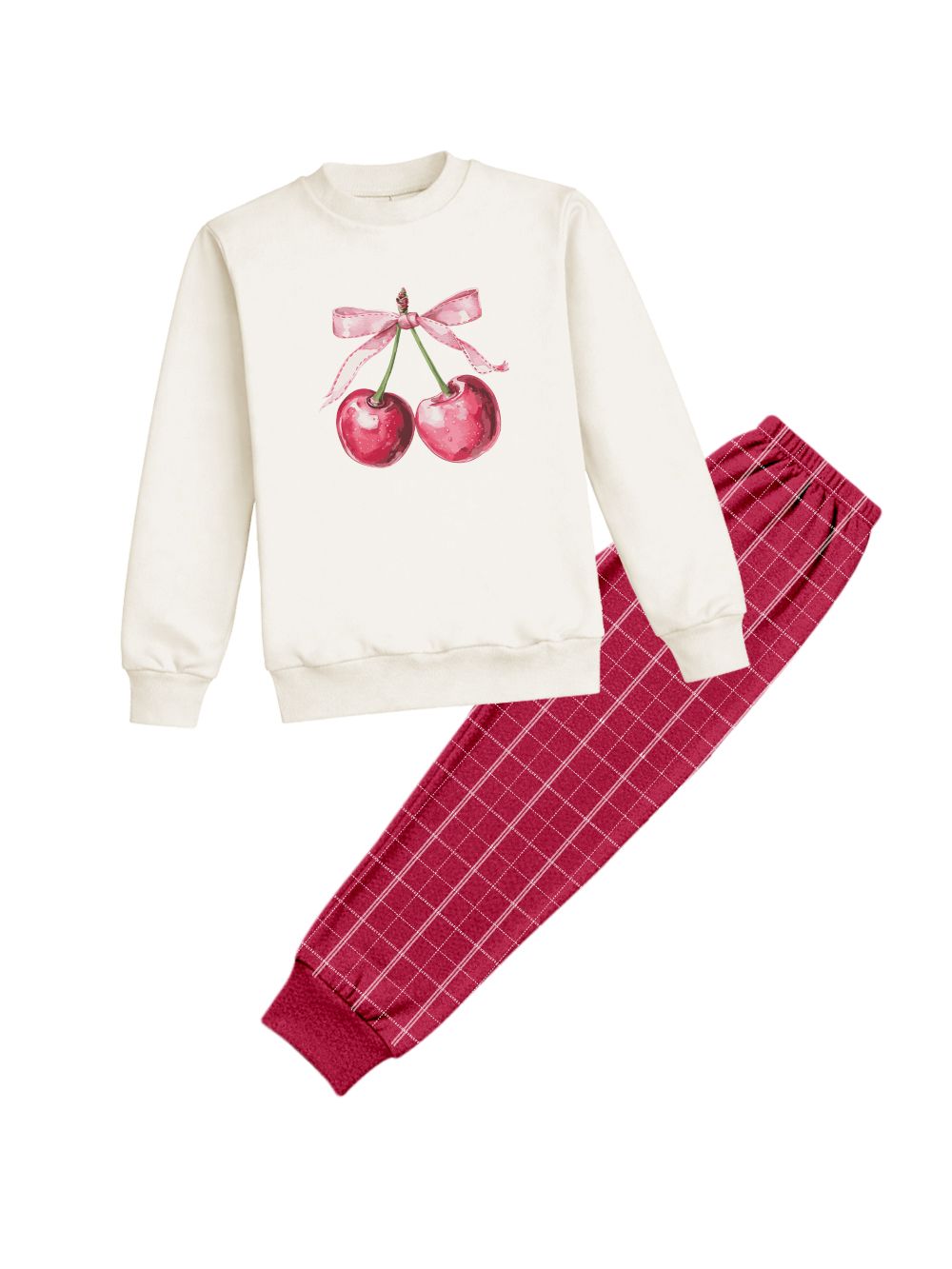 Women's pyjamas SWEET CHERRY long sleeves