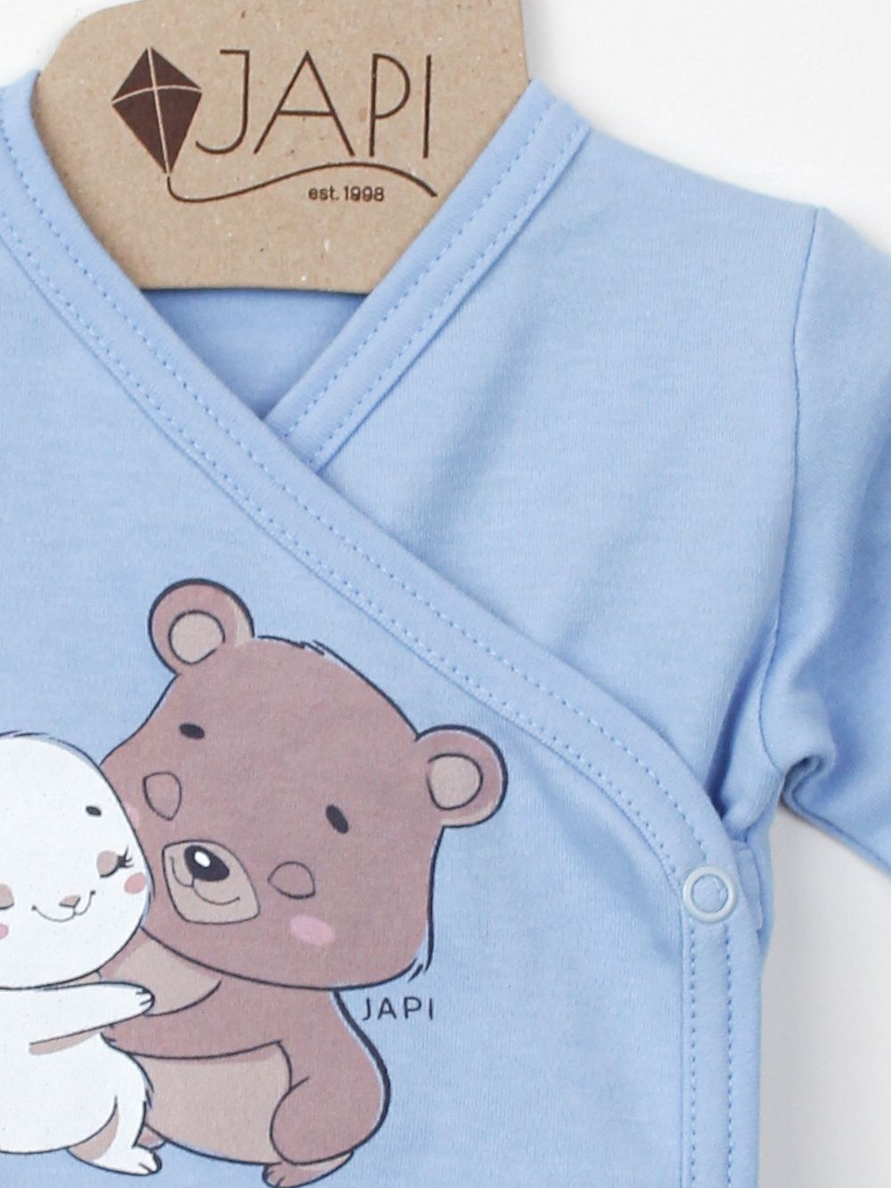 Wrap-over bodysuit FRIENDS LS